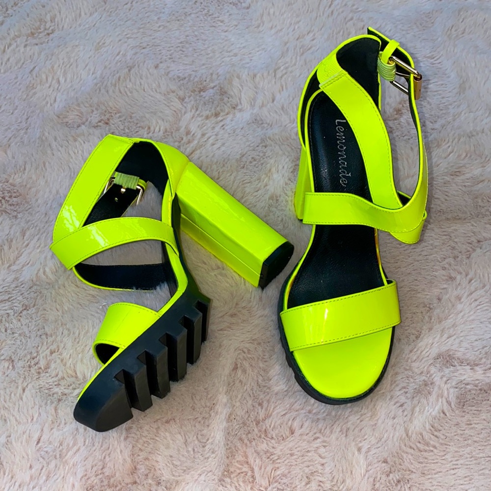 Dolls Kills Slime Lituation Platform Heels